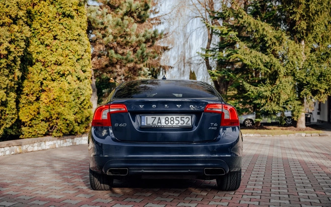 Volvo S60 cena 61300 przebieg: 181307, rok produkcji 2014 z Lublin małe 596